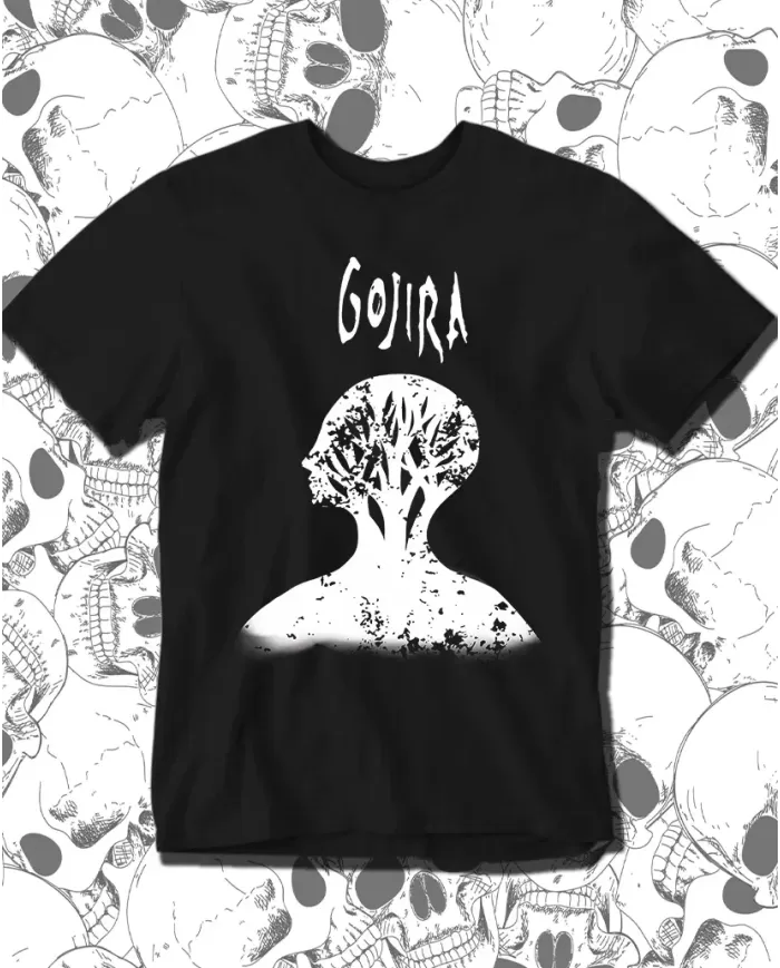 Camiseta Estampada Gojira Poster 🤟 Calidad Premium