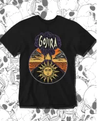Camiseta Estampada Gojira Magma 02 🤟 Calidad Premium