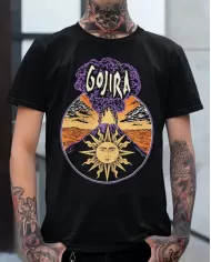 Camiseta Estampada Gojira Magma 02 🤟 Calidad Premium