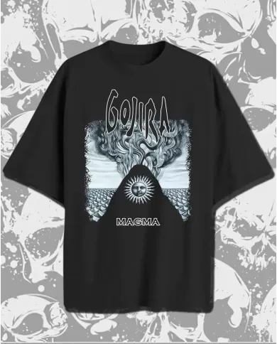 Camiseta Estampada Gojira Magma 🤟 Calidad Premium
