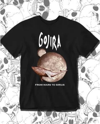 Camiseta Estampada Gojira From Mars To Sirius 🤟 Calidad Premium