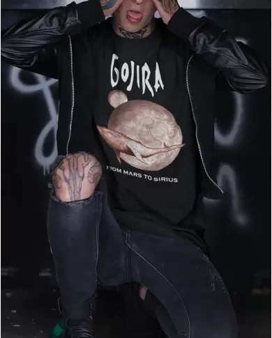 Camiseta Estampada Gojira From Mars To Sirius 🤟 Calidad Premium