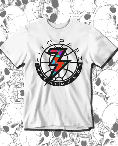 Camiseta Estampada Fito Paez Tercer Mundo 🤟 Calidad Premium