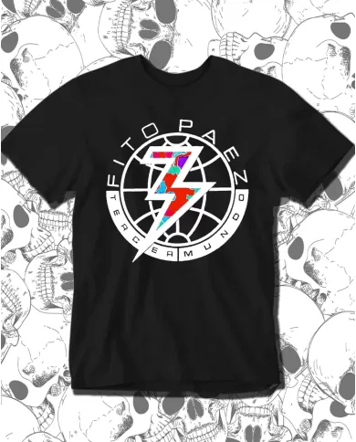 Camiseta Estampada Fito Paez Tercer Mundo 🤟 Calidad Premium
