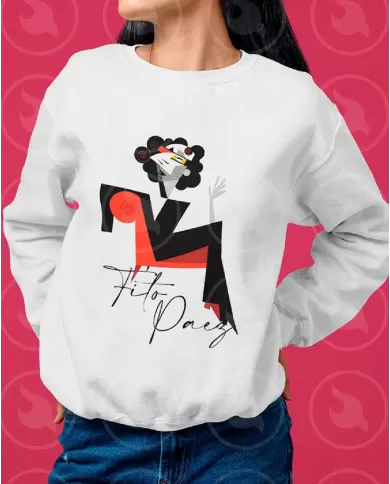 Camiseta Estampada Fito Paez Forma 🤟 Calidad Premium