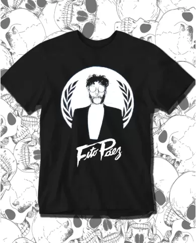 Camiseta Estampada Fito Paez Poster 🤟 Calidad Premium