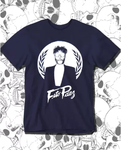 Camiseta Estampada Fito Paez Poster 🤟 Calidad Premium