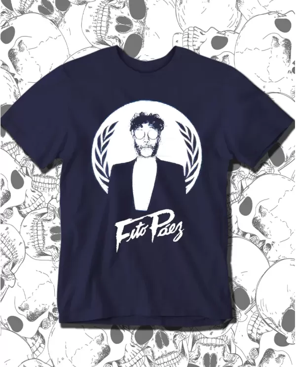 Camiseta Estampada Fito Paez Poster 🤟 Calidad Premium