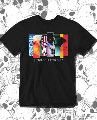 Camiseta Estampada Fito Paez Antologia 🤟 Calidad Premium