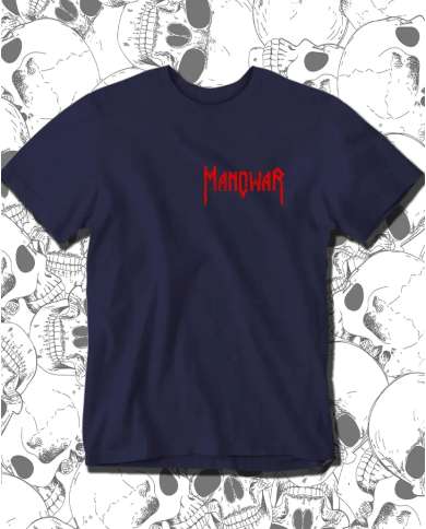 Camiseta Estampada Manowar Crushing The Enemies Of Metal 🤟 Calidad Premium