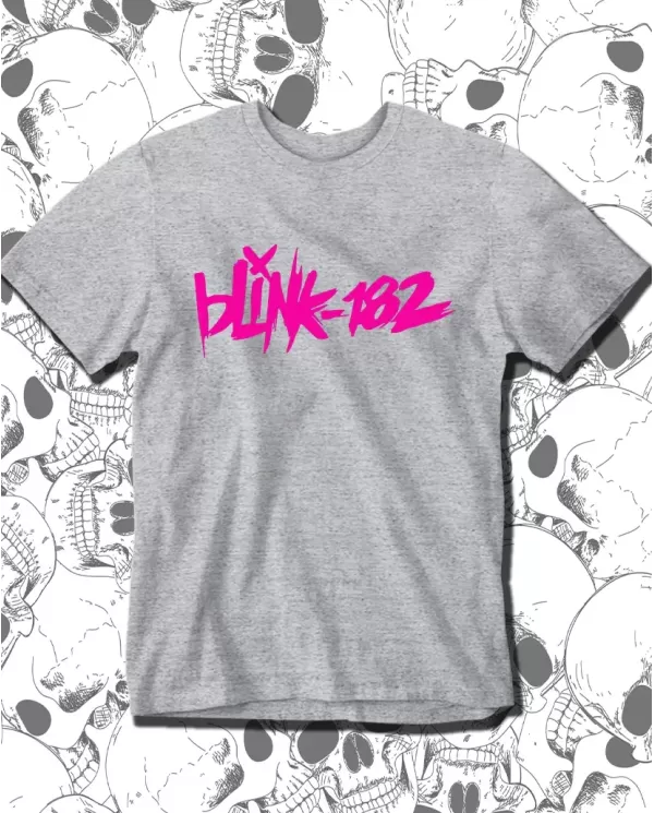 Camiseta Estampada Blink 182 🤟 Calidad Premium