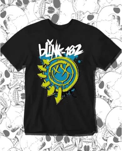 Camiseta Estampada Blink 182 Blue 🤟 Calidad Premium
