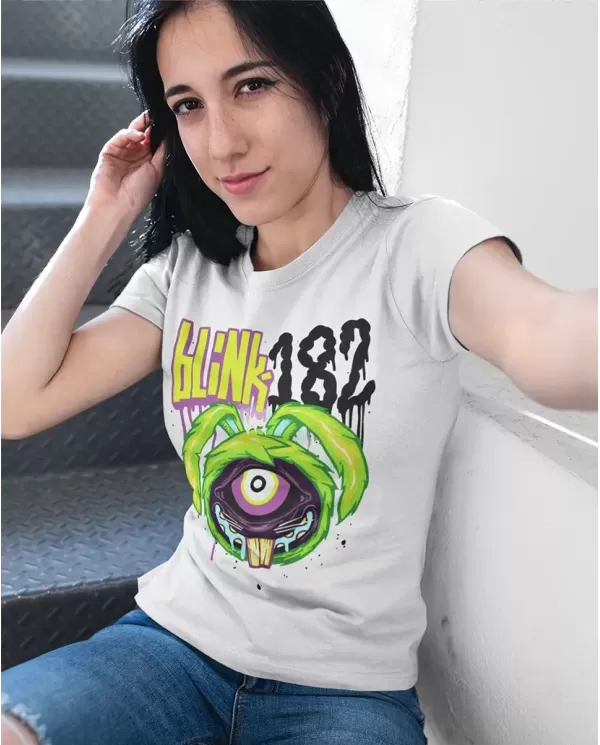 Blink 182 Green Rabbit