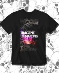 Camiseta Estampada Imagine Dragons Songs 🤟 Calidad Premium