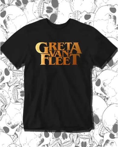Camiseta Estampada Greta Van Fleet Logo 🤟 Calidad Premium