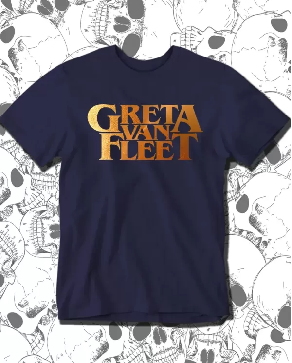 Camiseta Estampada Greta Van Fleet Logo 🤟 Calidad Premium