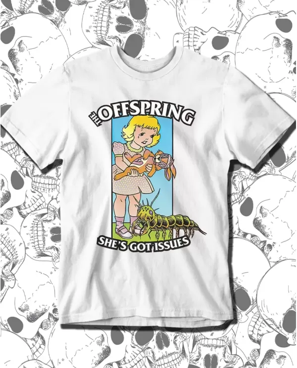 Camiseta Estampada The Offspring She Got Issues 🤟 Calidad Premium