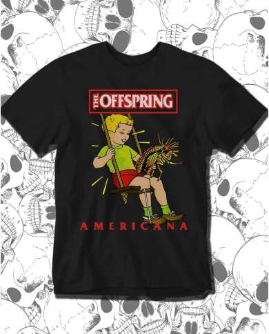 Camiseta Estampada The Offspring Americana 🤟 Calidad Premium