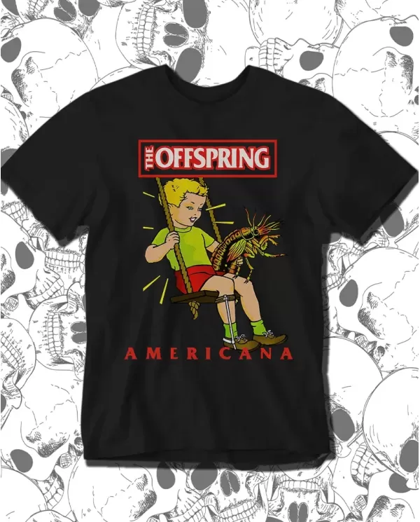 Camiseta Estampada The Offspring Americana 🤟 Calidad Premium