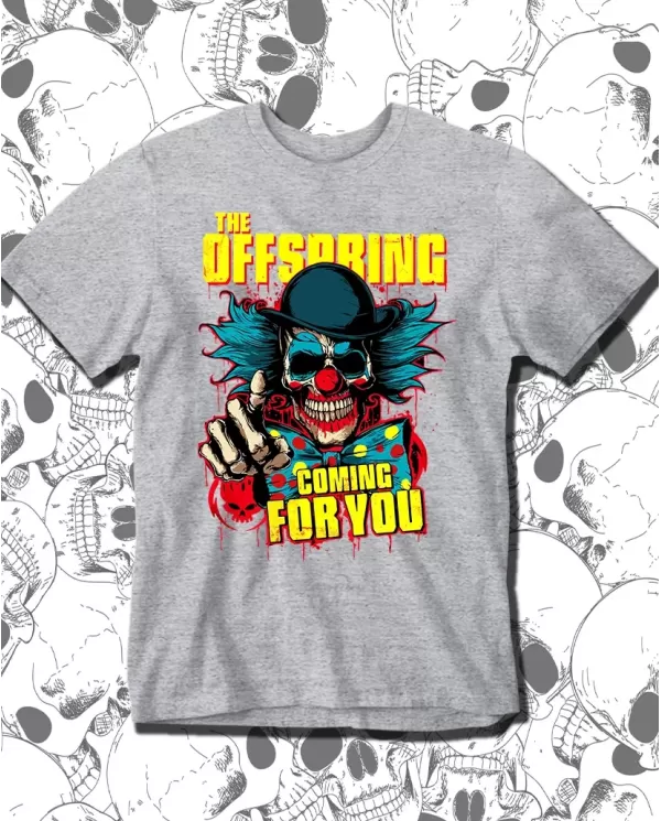 Camiseta Estampada The Offspring Coming For You 🤟 Calidad Premium