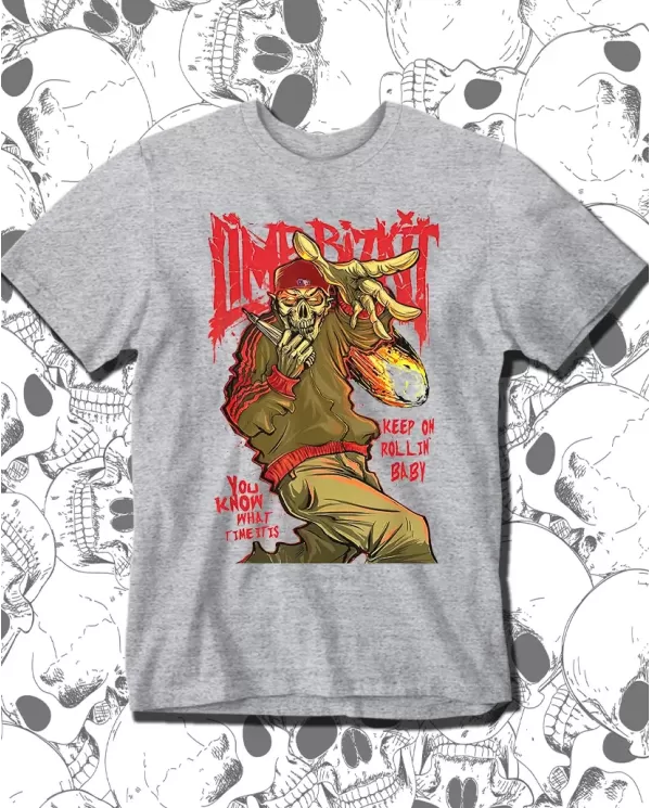 Camiseta Estampada Limp Bizkit Keep On Roll In Baby 🤟 Calidad Premium