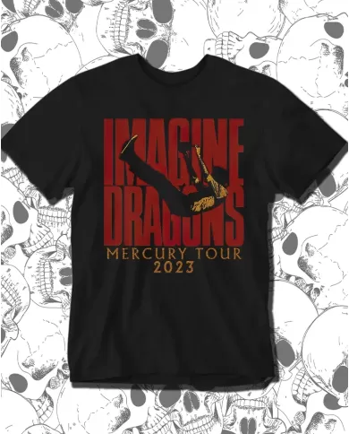 Camiseta Estampada Imagine Dragons Mercury Tour 🤟 Calidad Premium