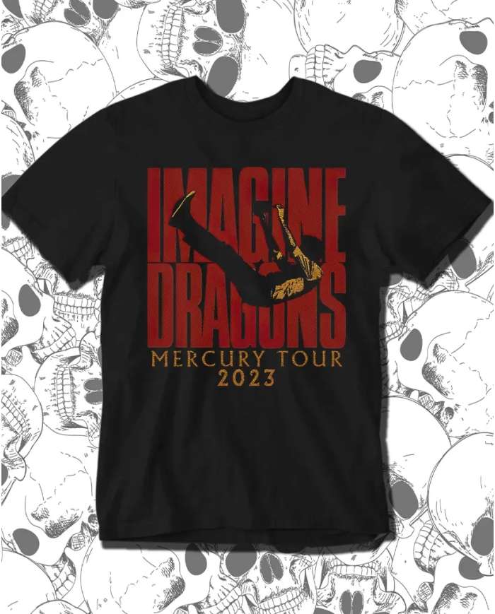 Camiseta Estampada Imagine Dragons Mercury Tour 🤟 Calidad Premium