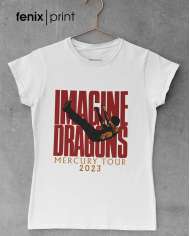 Camiseta Estampada Imagine Dragons Mercury Tour 🤟 Calidad Premium