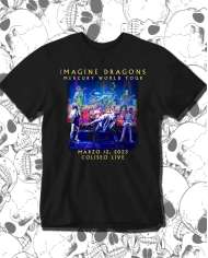 Camiseta Estampada Imagine Dragons Concierto 🤟 Calidad Premium